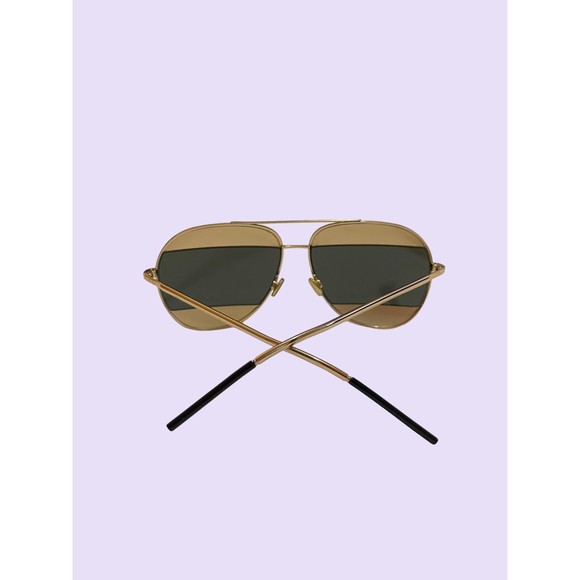 Christian Dior Split 1 Gold Tone‎ Aviator Sunglasses main image 6